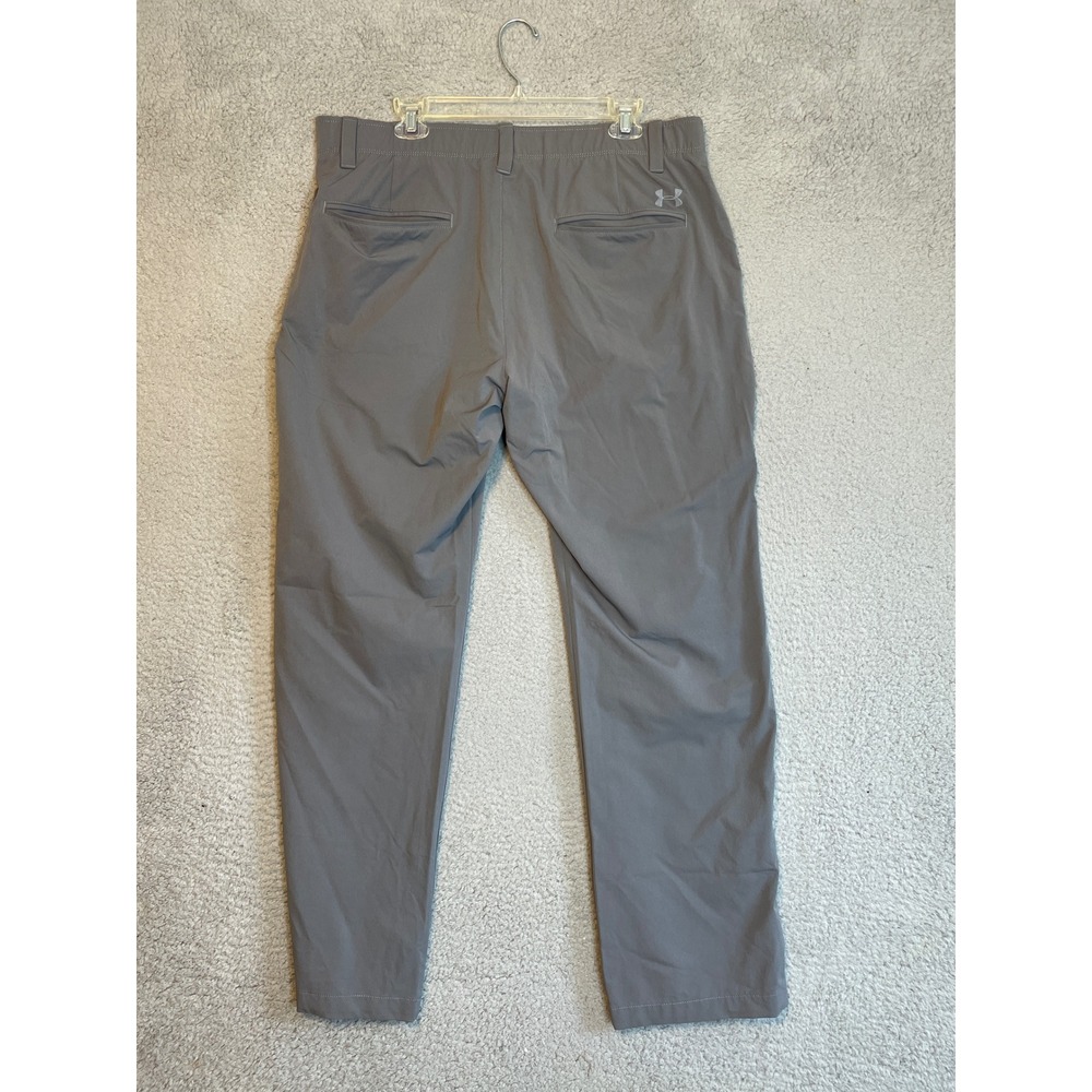 Under Armour Mens Pants 38/32 Gray Golf Training Athletic Casual - Picture 7 of 8